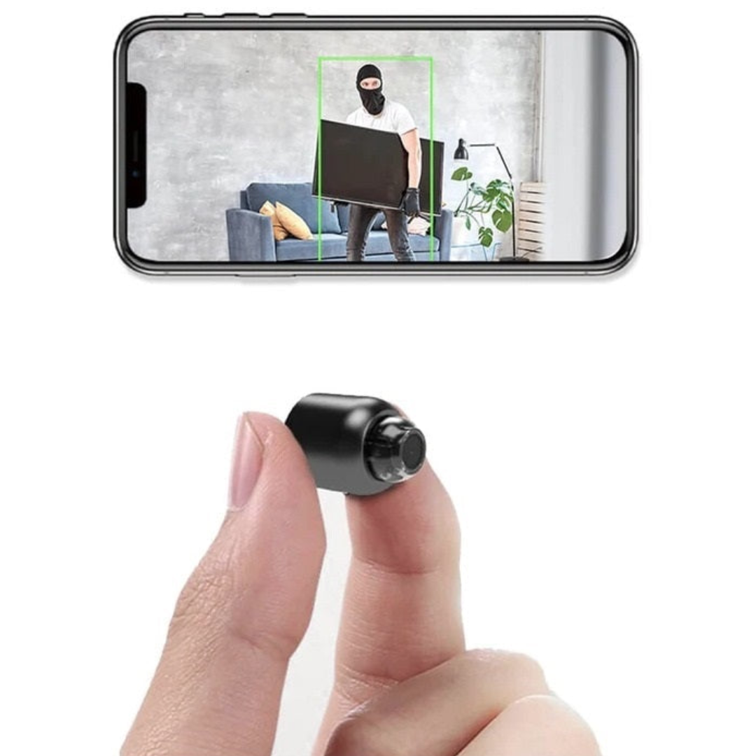 Diskret trådløst kamera med 1080P HD og lyd til overvågning