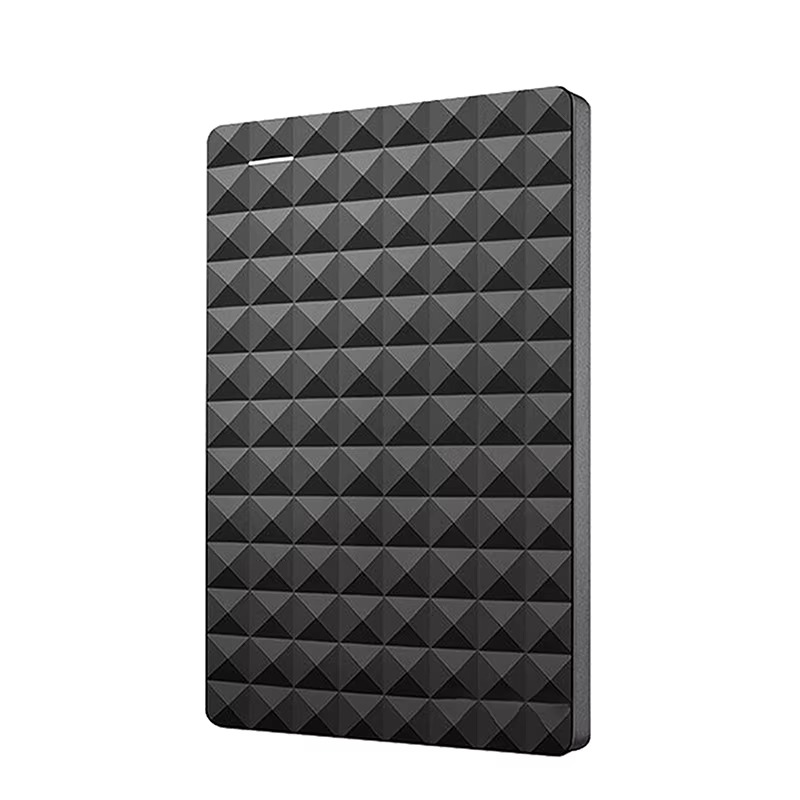 Ekstern harddisk 8 TB USB 3.0 – Bærbar lagringsløsning – Kompakt sort design med Plug and Play-funktionalitet