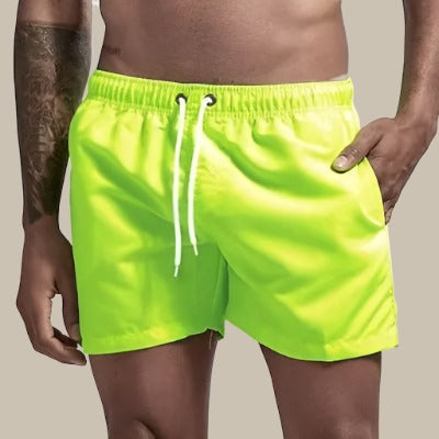 Elastiske badeshorts til mænd