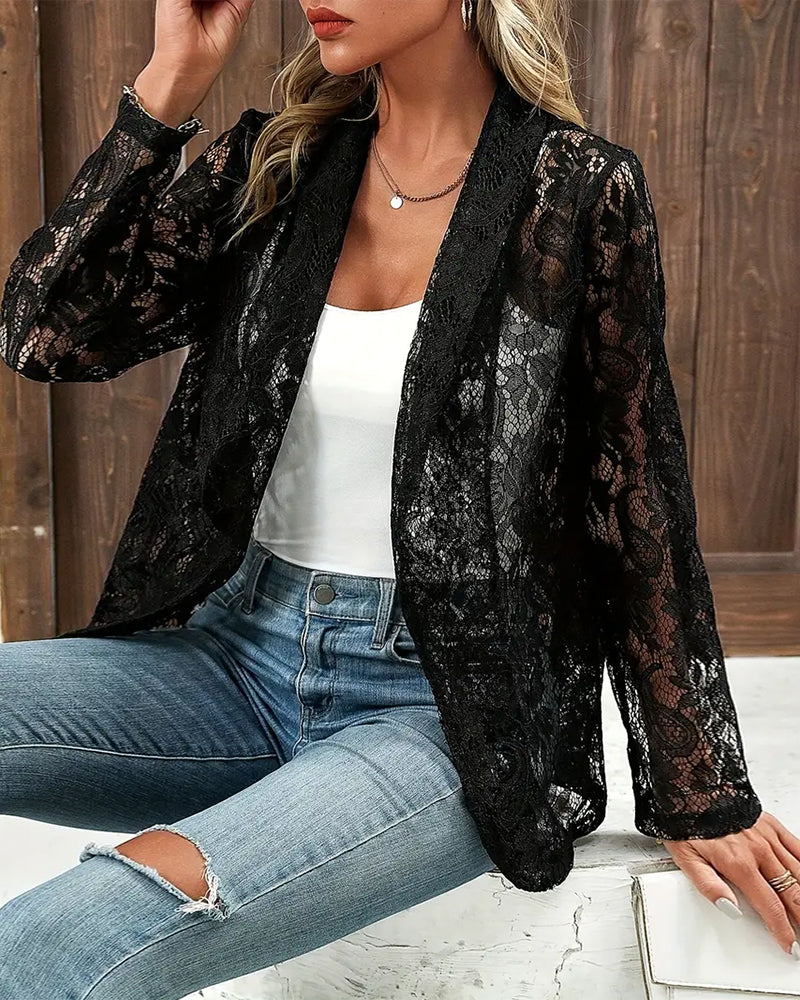 Elegant blondeblazer
