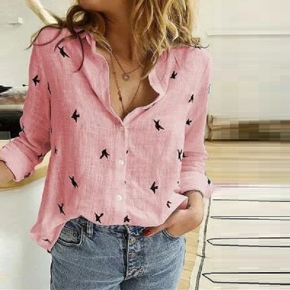 Elegant damebluse til enhver lejlighed