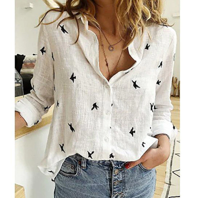 Elegant damebluse til enhver lejlighed