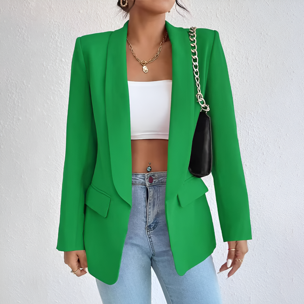 Elegant figursyet blazer til kvinder