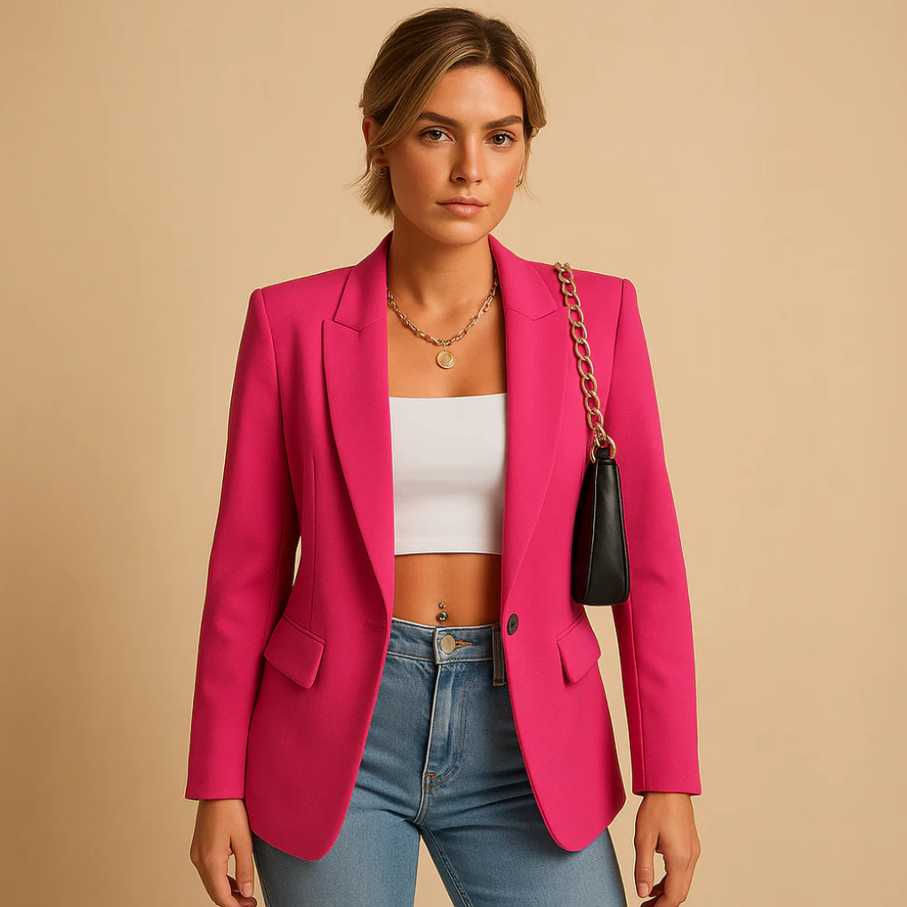 Elegant figursyet blazer til kvinder