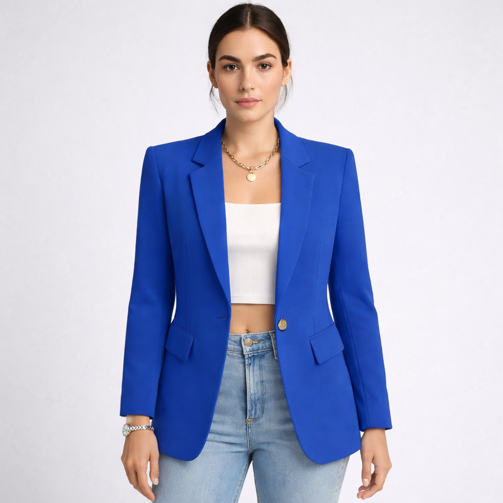 Elegant figursyet blazer til kvinder