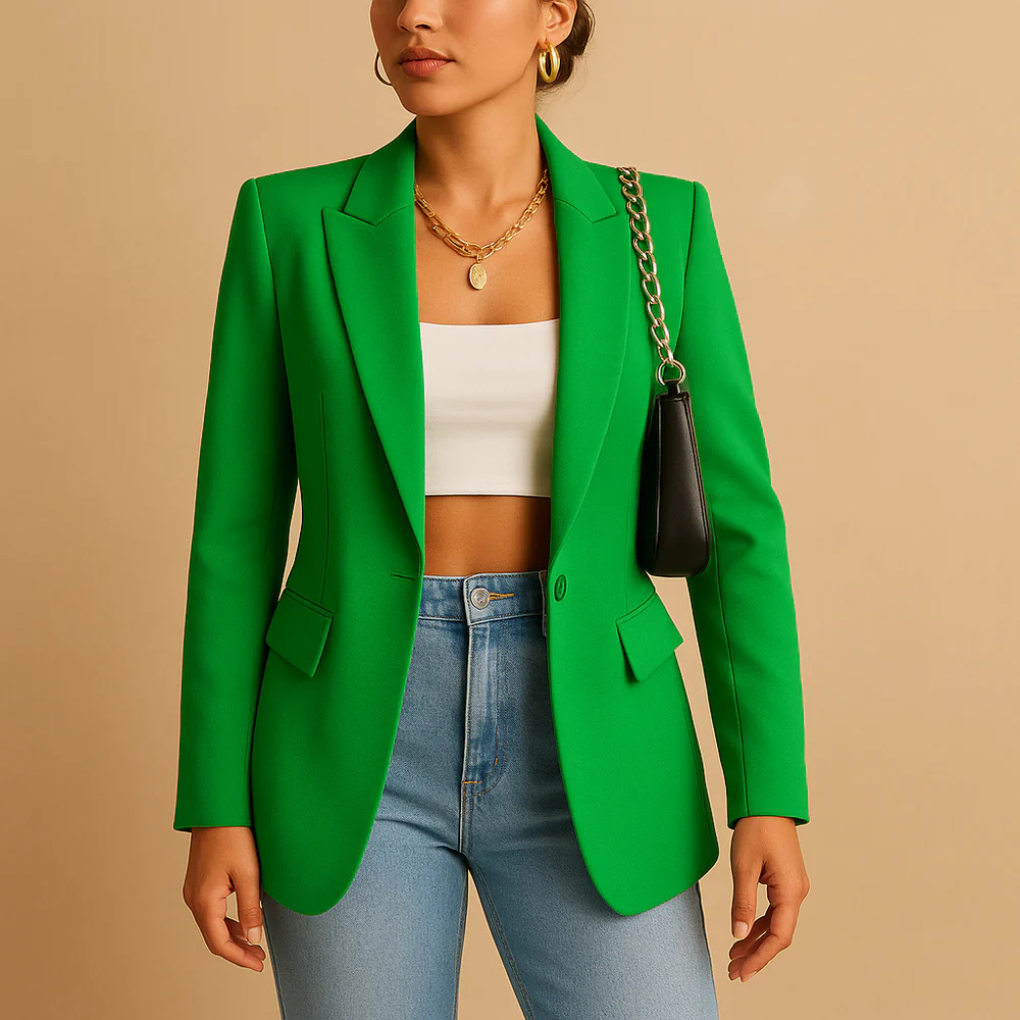 Elegant figursyet blazer til kvinder
