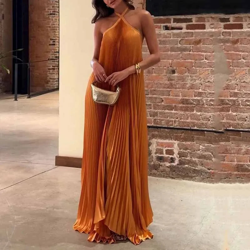 Elegant halterneckkjole til damer