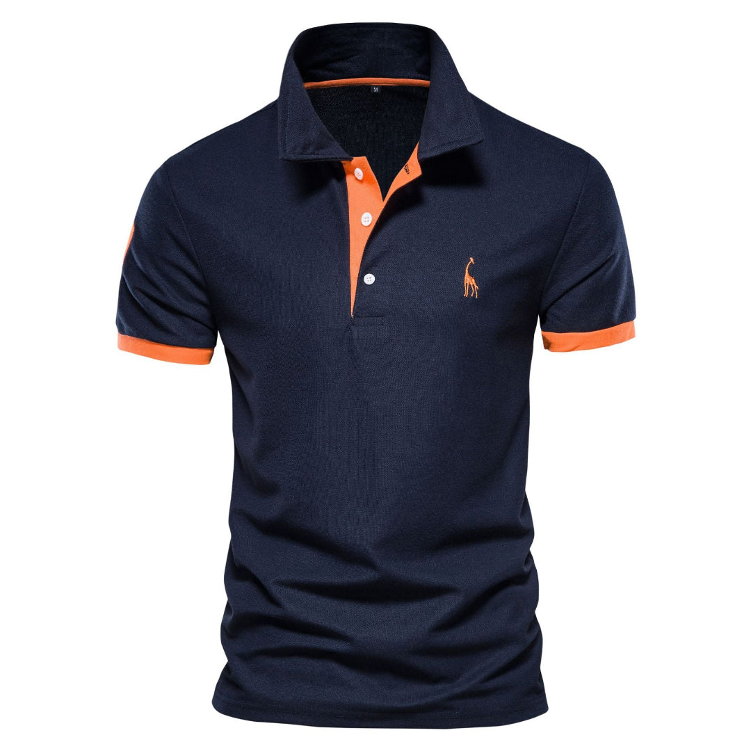 Elegant herrepoloshirt - stilfuld komfort
