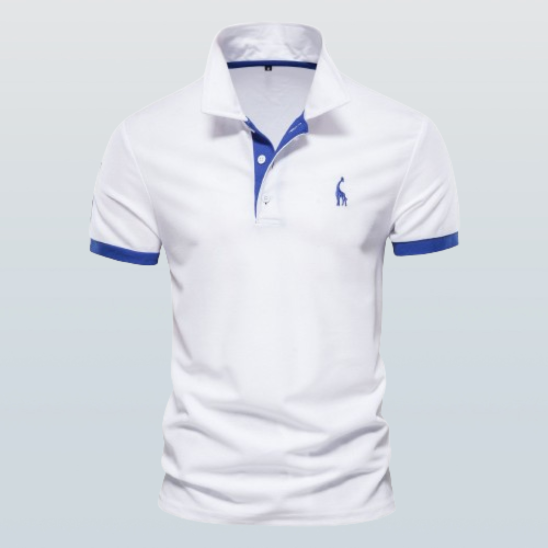 Elegant herrepoloshirt - stilfuld komfort