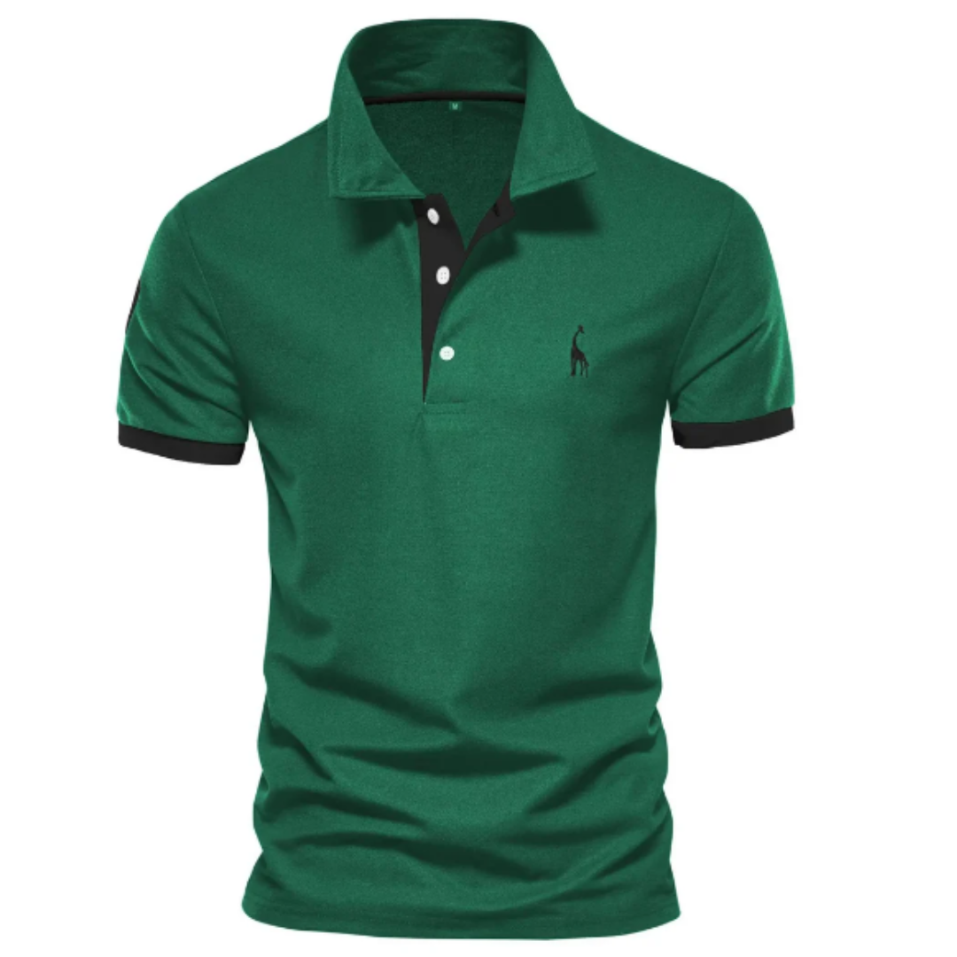 Elegant herrepoloshirt - stilfuld komfort