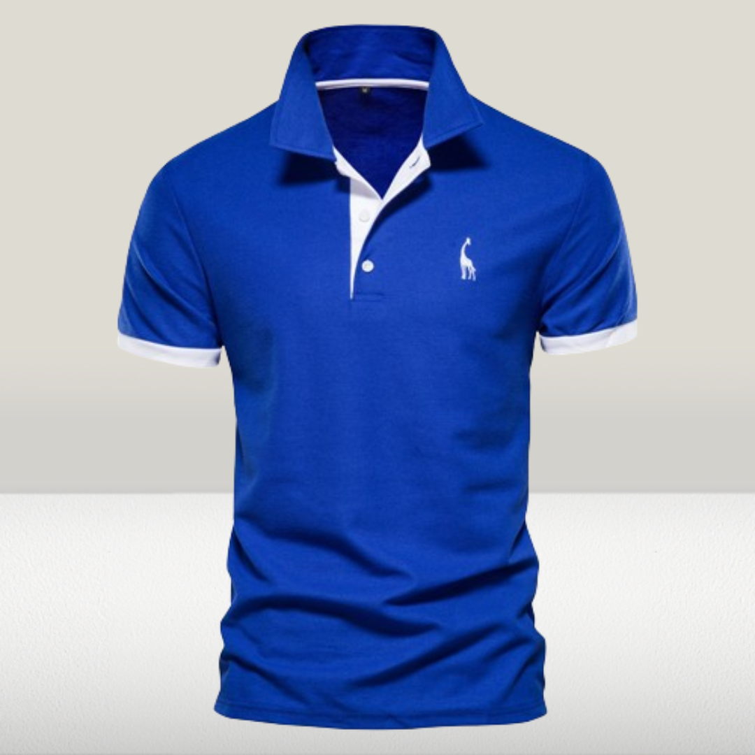 Elegant herrepoloshirt - stilfuld komfort