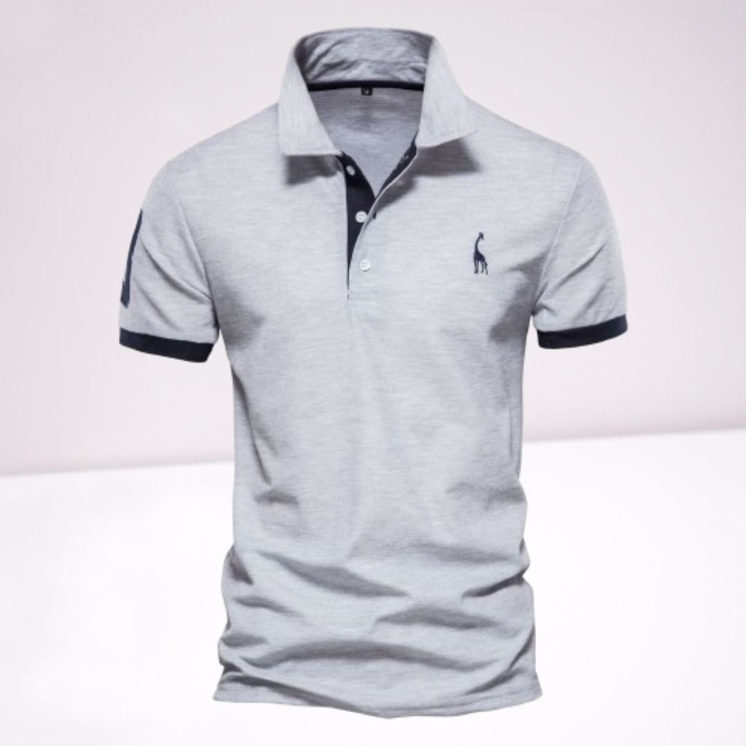 Elegant herrepoloshirt - stilfuld komfort