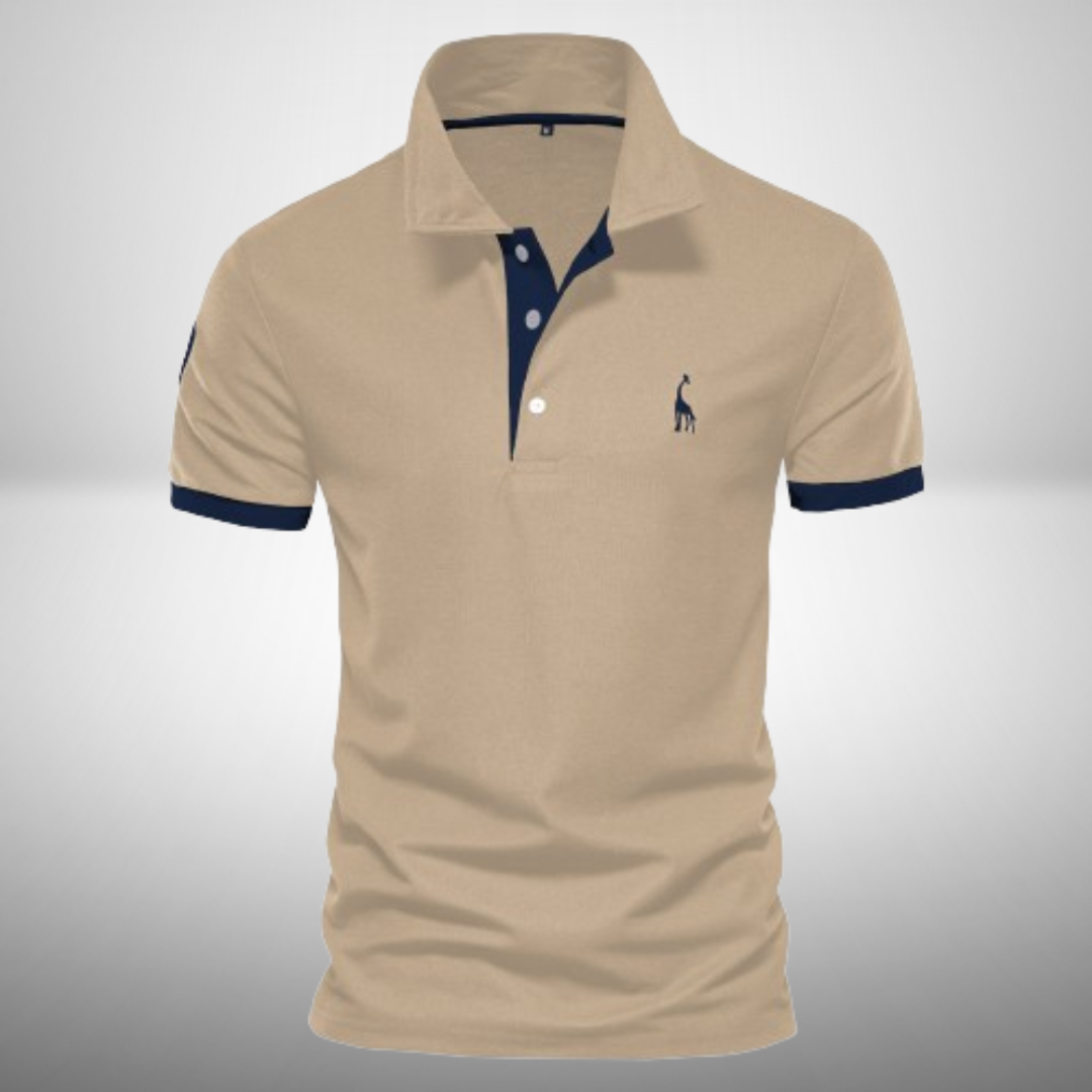 Elegant herrepoloshirt - stilfuld komfort