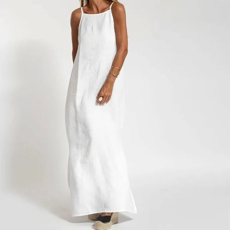 Elegant kjole med slidser