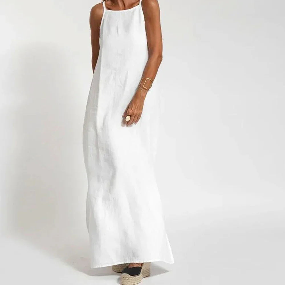 Elegant kjole med slidser