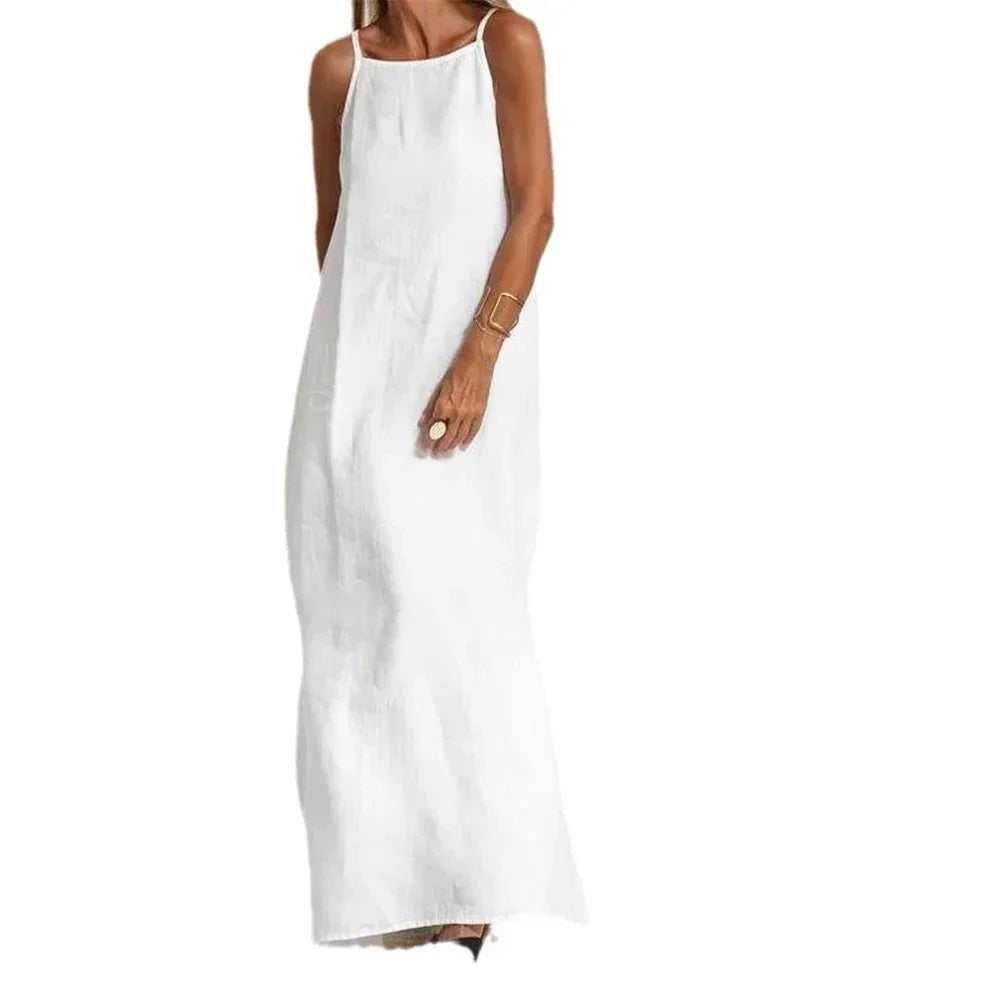Elegant kjole med slidser