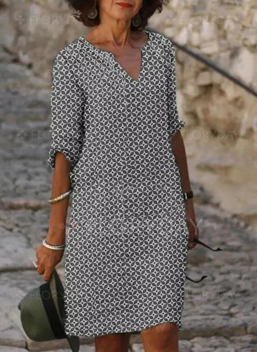Elegant midikjole til damer