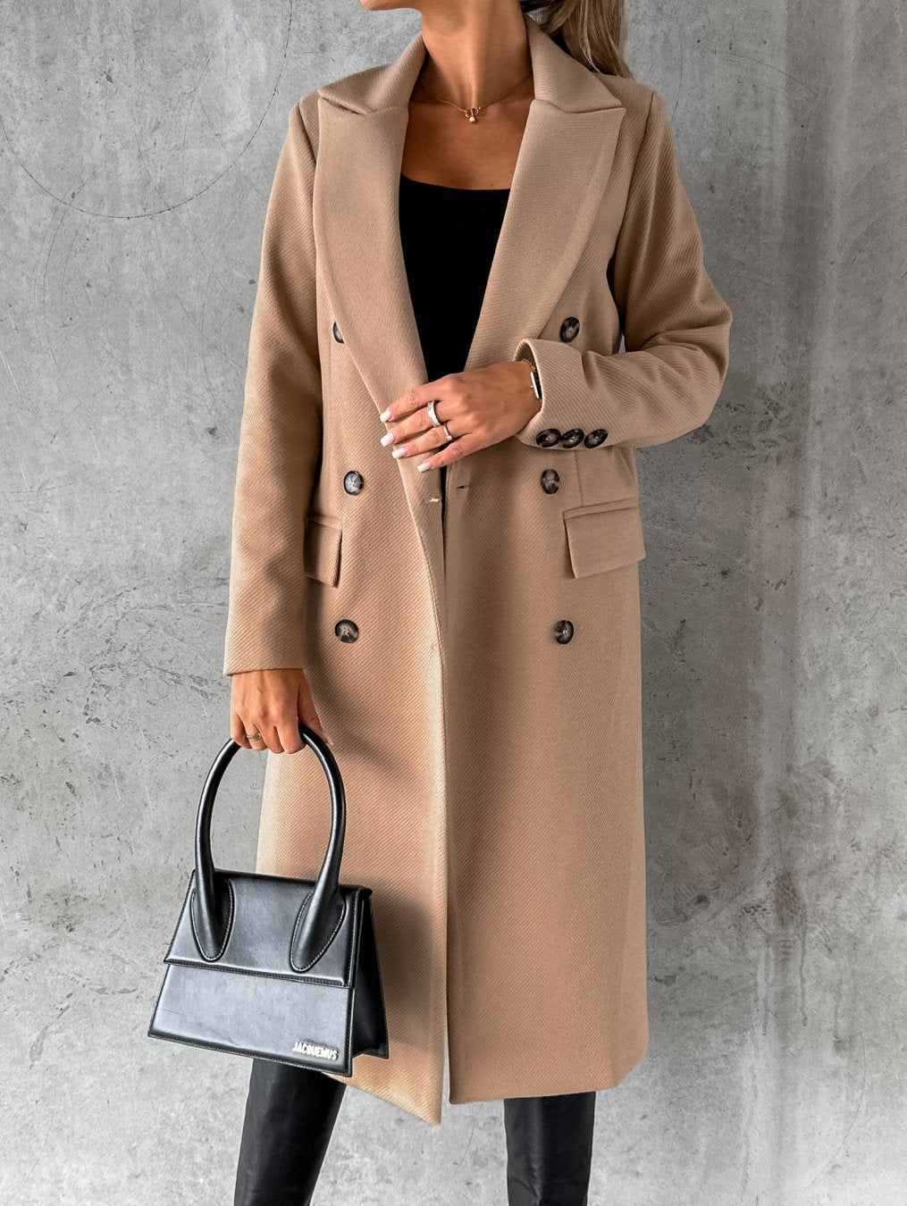 Elegant vinterjakke med stil og varme