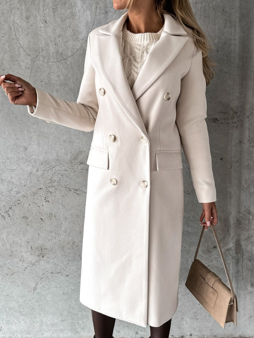 Elegant vinterjakke med stil og varme