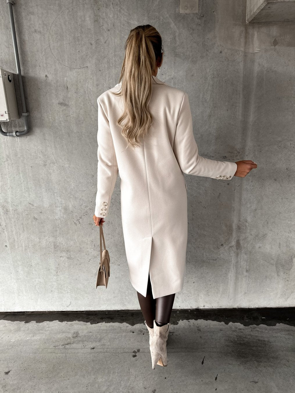 Elegant vinterjakke med stil og varme