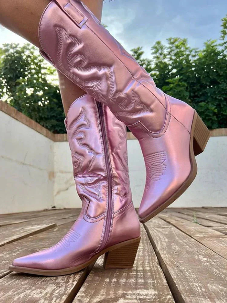 Elegante cowboystøvler til damer
