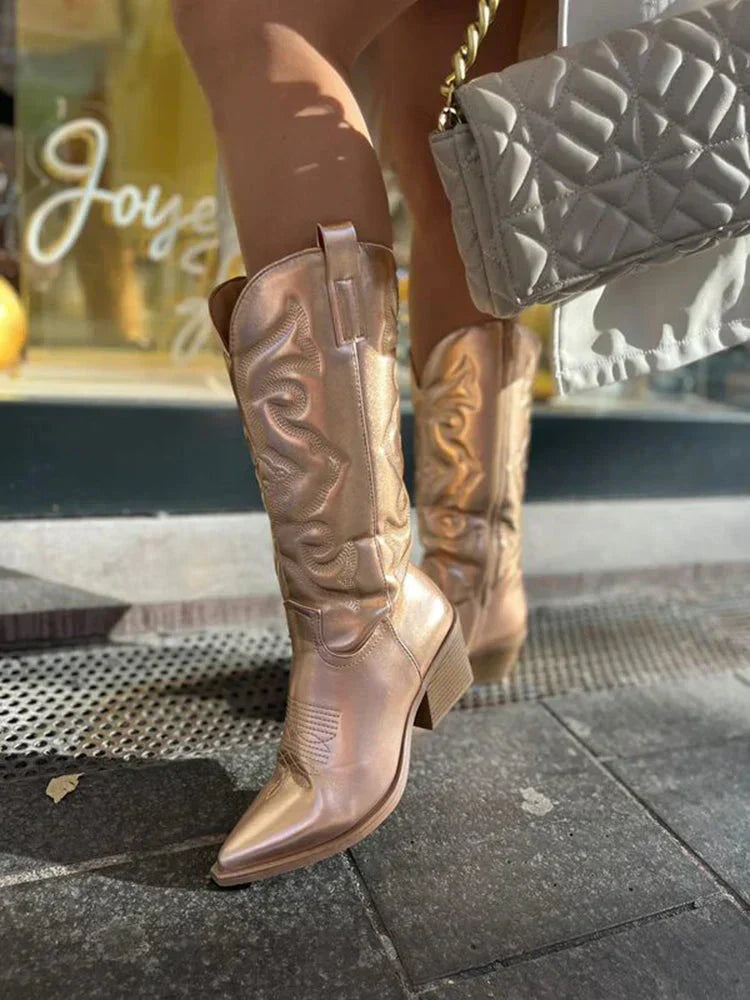 Elegante cowboystøvler til damer