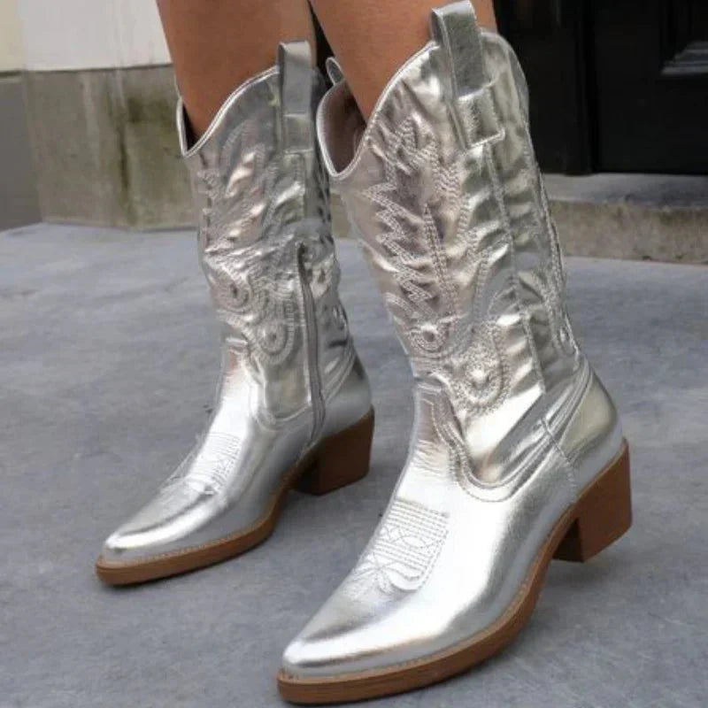 Elegante cowboystøvler til damer