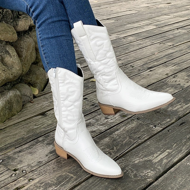 Elegante cowboystøvler til damer