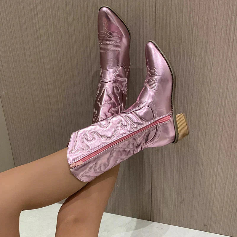 Elegante cowboystøvler til damer