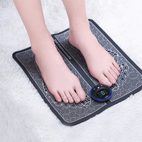 EMS-fodstimulator med akupressur og 9 niveauer