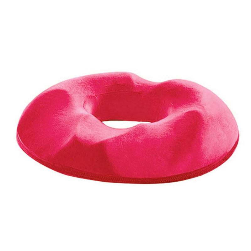 Ergonomisk donut-siddepude til trykaflastning og siddestøtte