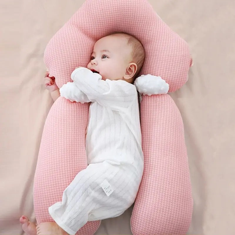 Ergonomisk sovepude til baby – Sikker, komfortabel og justerbar til nyfødte (0-12 måneder)