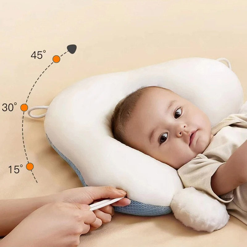 Ergonomisk sovepude til baby – Sikker, komfortabel og justerbar til nyfødte (0-12 måneder)