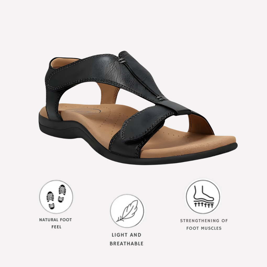 Ergonomiske damesandaler