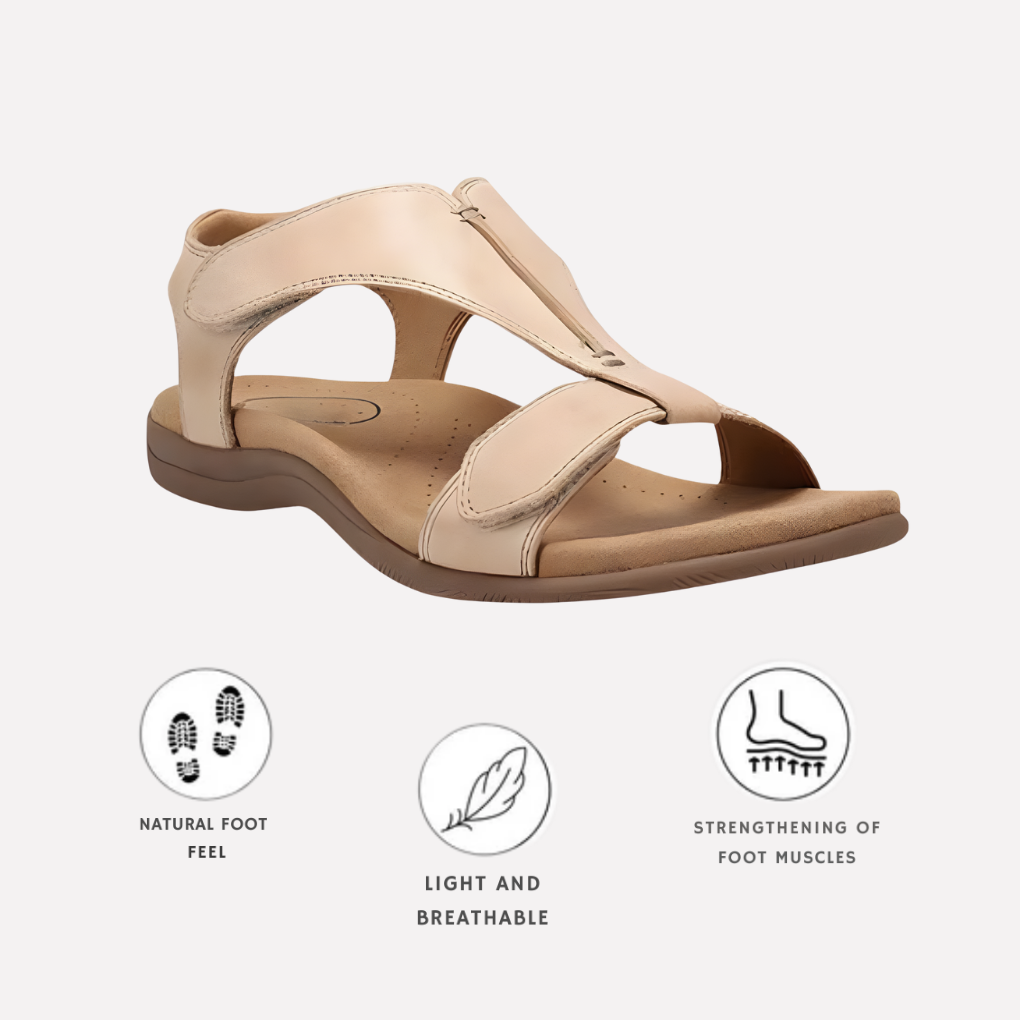 Ergonomiske damesandaler