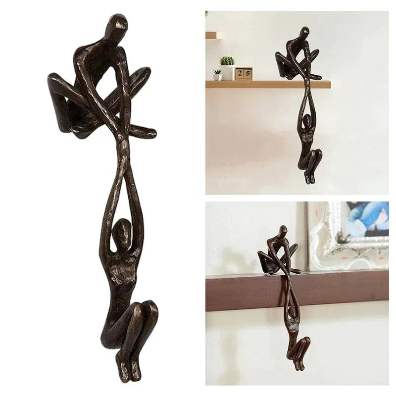 Evig kærlighed og styrke skulpturfigur