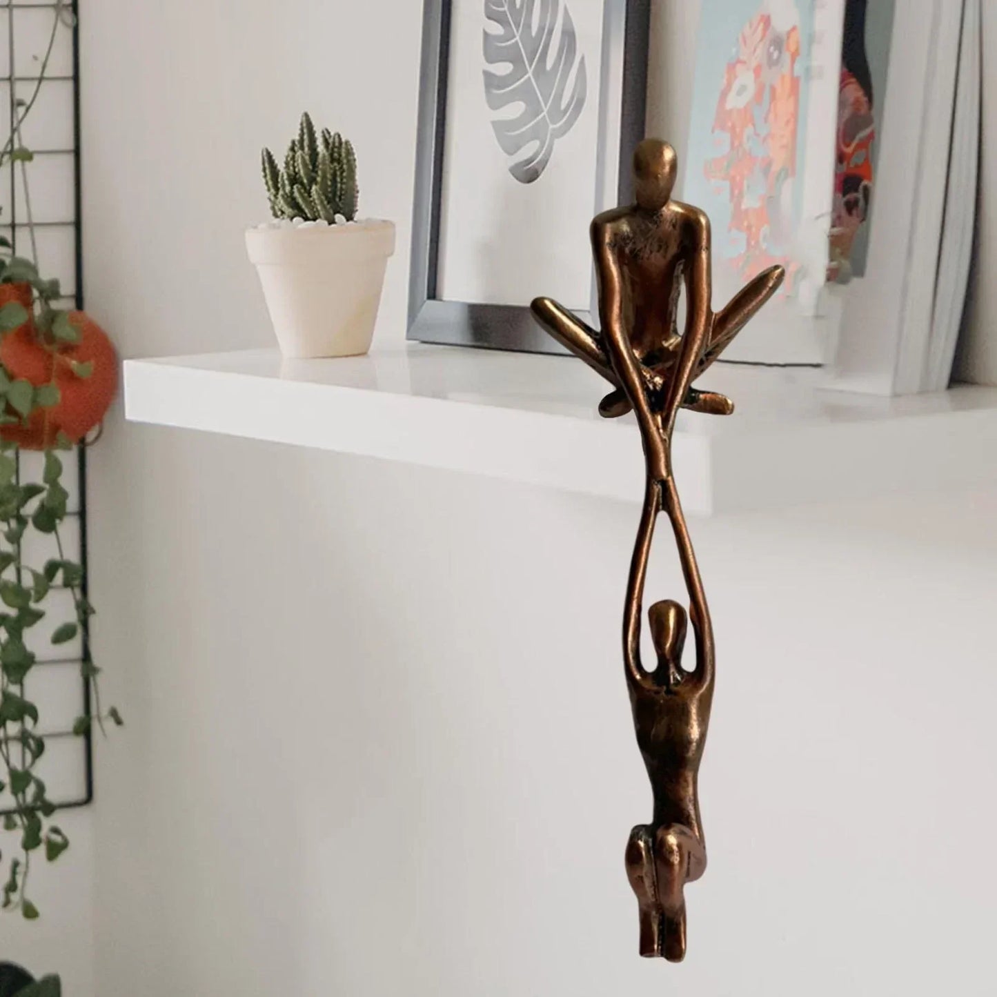 Evig kærlighed og styrke skulpturfigur