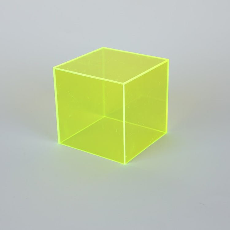 Farverig akryl-display-opbevaringsboks