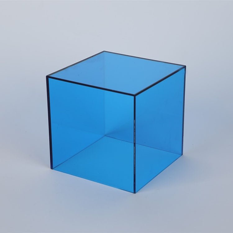 Farverig akryl-display-opbevaringsboks