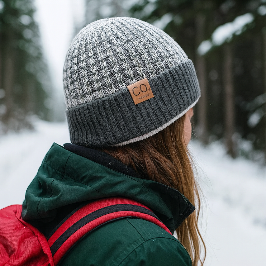 FrostWeave strikket hue