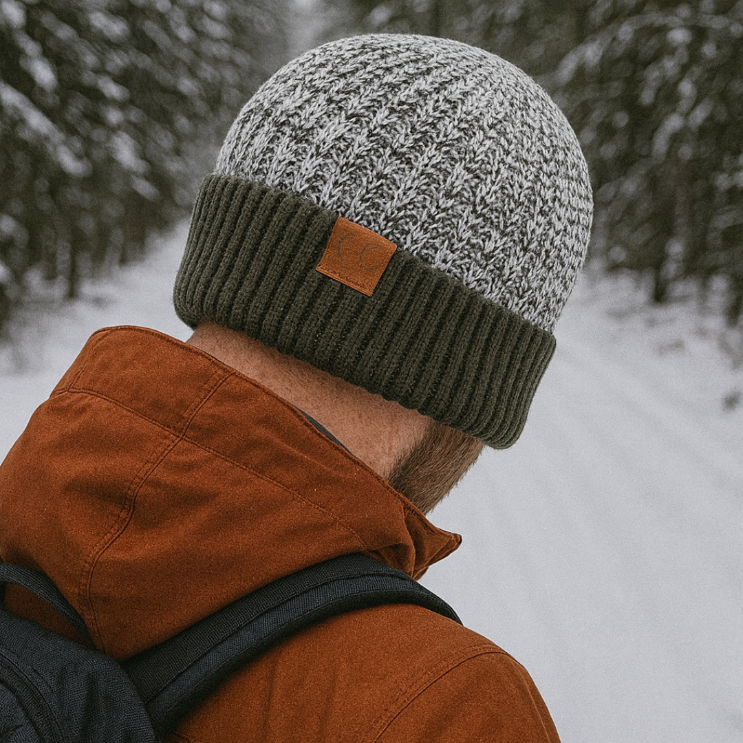 FrostWeave strikket hue