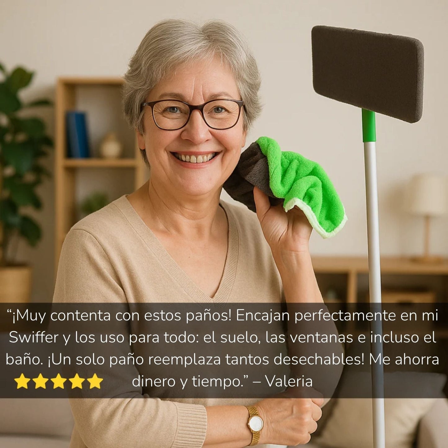 Genanvendelige klude til Swiffer