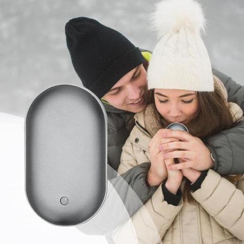 Genopladelig håndvarmer med indbygget powerbank – bærbart uundværligt vintertilbehør