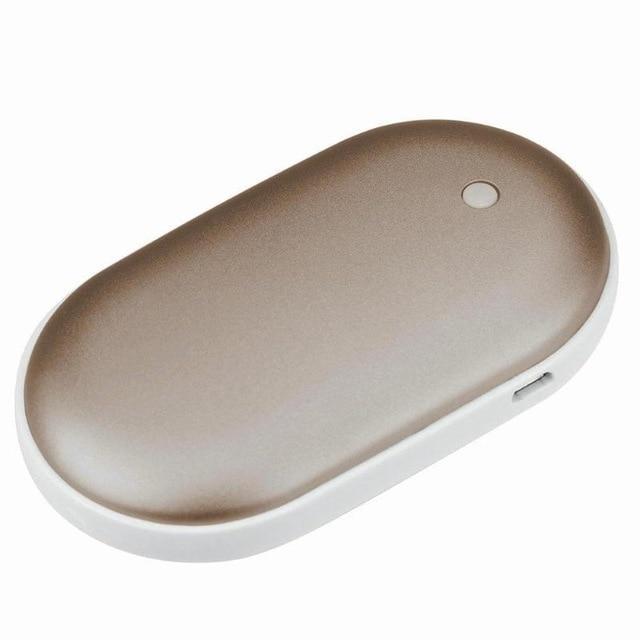 Genopladelig håndvarmer med indbygget powerbank – bærbart uundværligt vintertilbehør