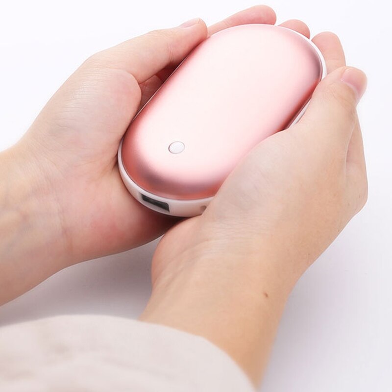 Genopladelig håndvarmer med indbygget powerbank – bærbart uundværligt vintertilbehør