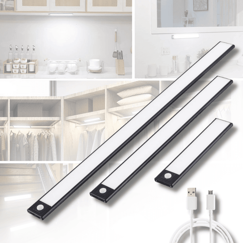 Genopladelige sensor-LED-strips