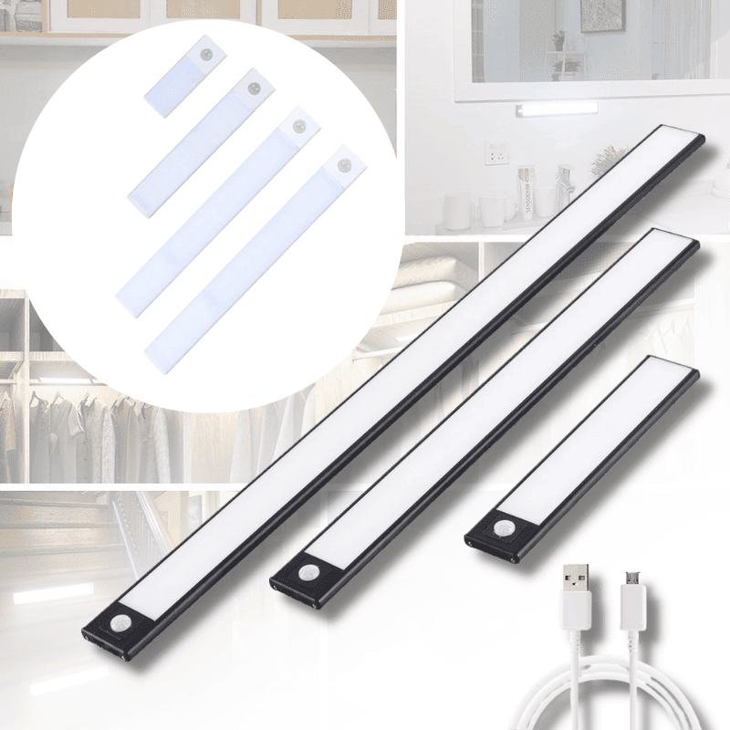 Genopladelige sensor-LED-strips