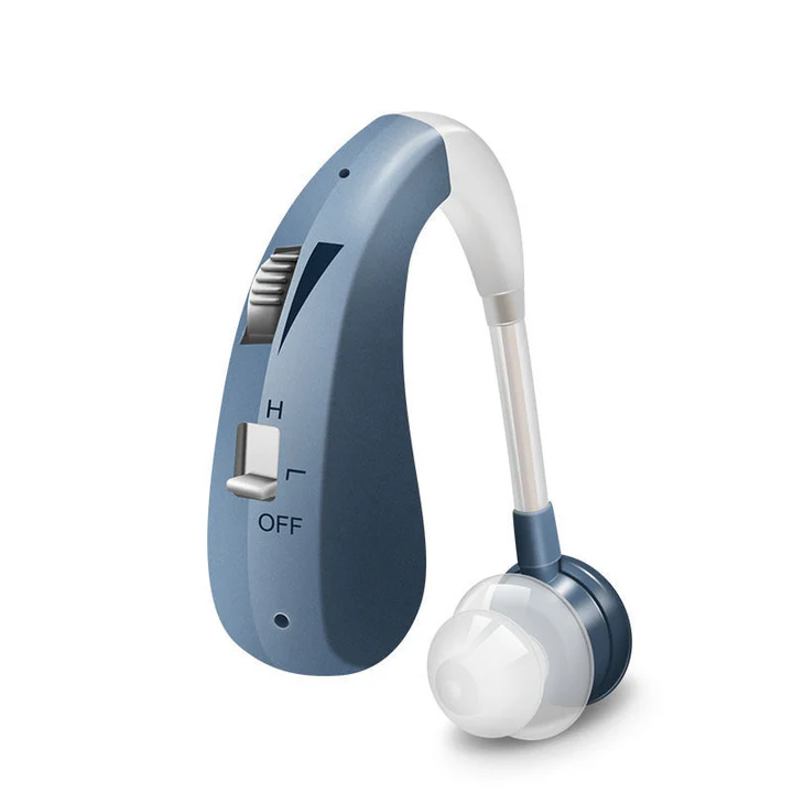 Genopladeligt Bluetooth-høreapparat