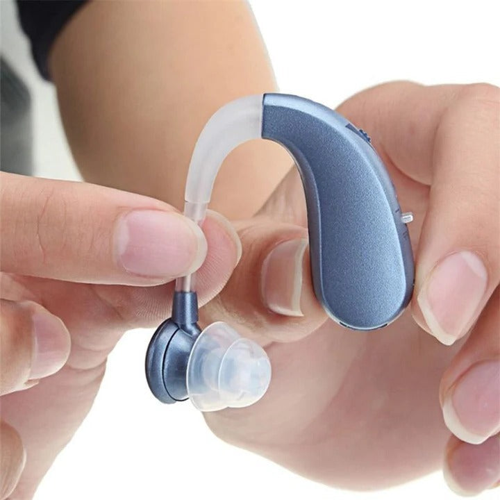 Genopladeligt Bluetooth-høreapparat