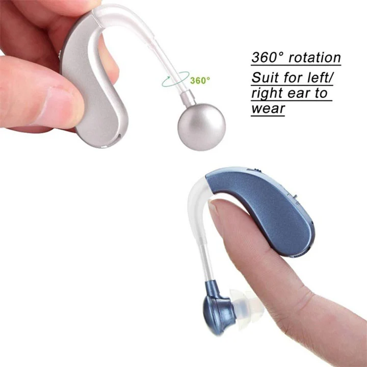 Genopladeligt Bluetooth-høreapparat